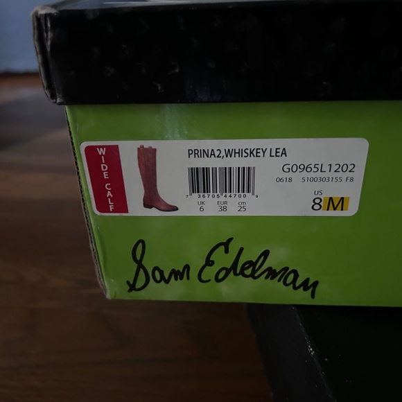 Sam Edelman Leather Riding Boots - Women’s Size 8, Wide Calf - Picture 9 of 9